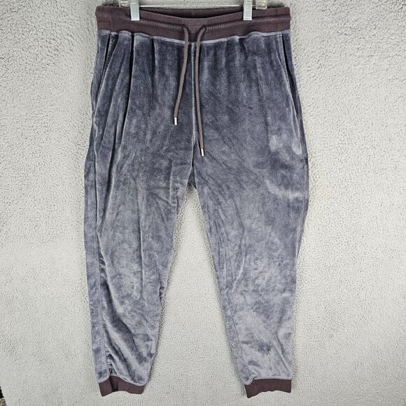 Daniel Buchler Mens Lounge Jogger Pants Large Pajamas Drawstring - Picture 1 of 10